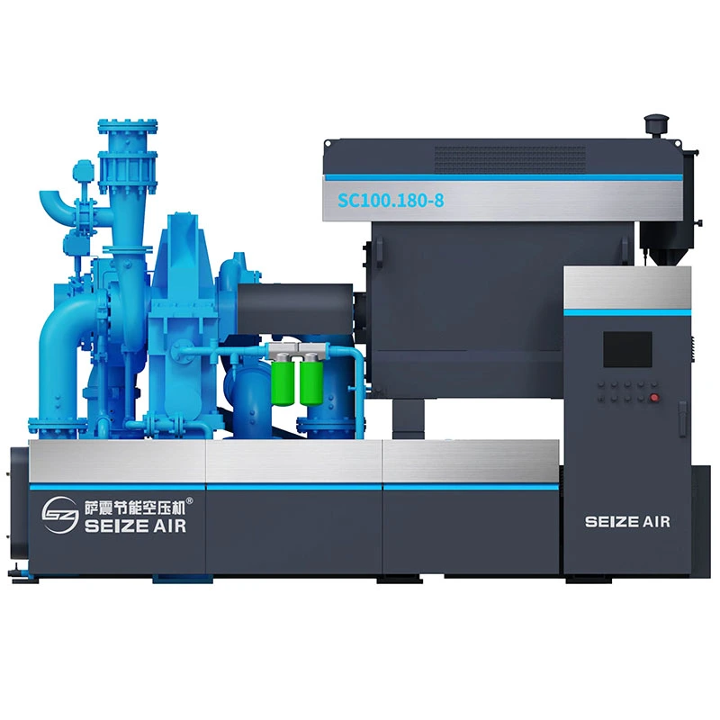 Korkean kapasiteetin Gear Turbo -ilmakompressori